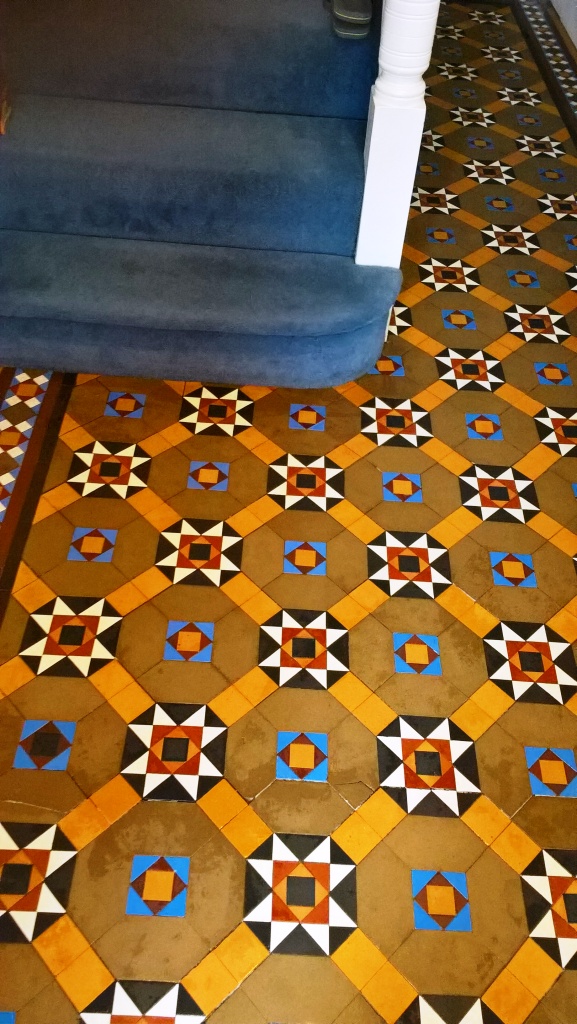 Victorian Tiles After Repair Clean and Seal Cheltenham