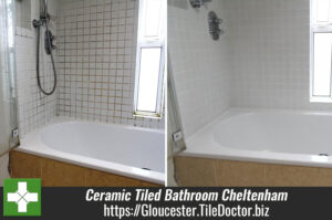 Ceramic Tiled Bathroom Refresh in Cheltenham